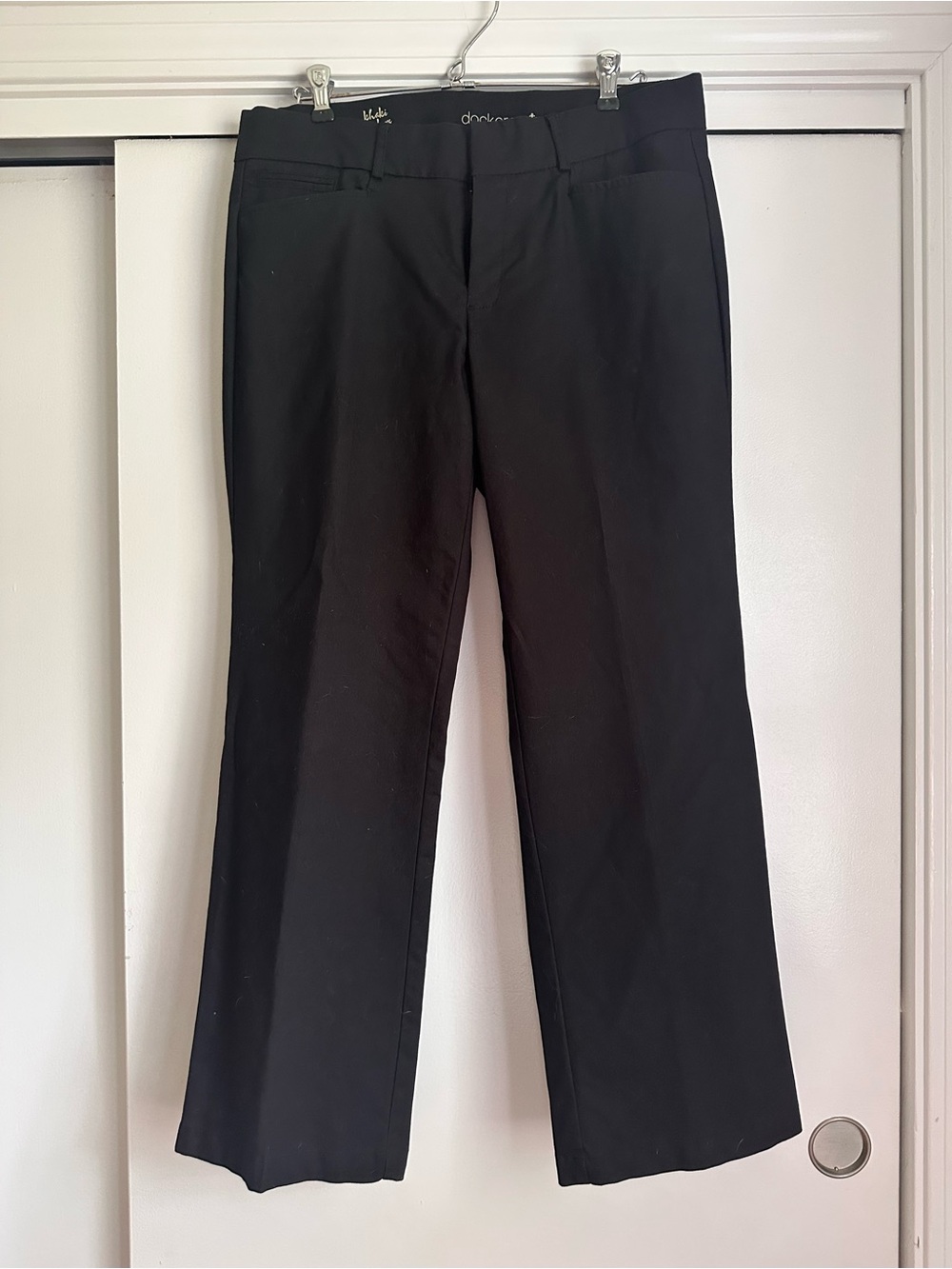 Women’s Dockers Black Pants size 12P